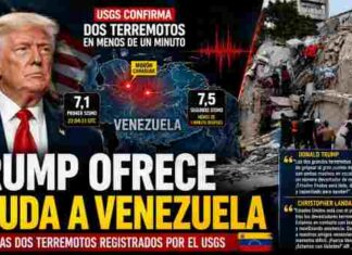 Trump ofrece apoyo a Venezuela tras sismos
