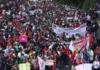 CNTE afirma que mantendrá plantón en el Zócalo; acusa de cerrazón a Sheinbaum