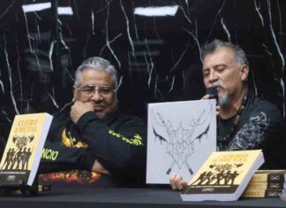 Presentan libro biográfico de Cuero y Metal, banda legendaria de heavy metal en Oaxaca