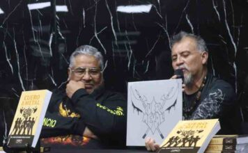 Presentan libro biográfico de Cuero y Metal, banda legendaria de heavy metal en Oaxaca