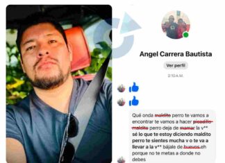 Denuncia «Señor Blue» amenazas recibidas en redes sociales