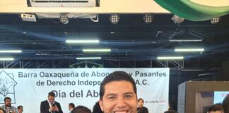 BARRA OAXAQUEÑA DE ABOGADOS RECONOCE LA TRAYECTORIA DE LUIS CABRERA POR SU LABOR SINDICAL Y SOCIAL