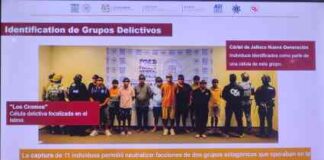 Operativo en Juchitán deja 11 personas detenidas; investigan red dedicada al cobro de piso a comerciantes