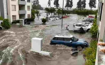 En Puebla, se desborda planta tratadora de agua potable; se inundan casas de Huejotzingo