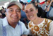 Nos une el Maíz, afirma Nino Morales; al recibir a la Presidenta Claudia Sheinbaum en su visita a la entidad
