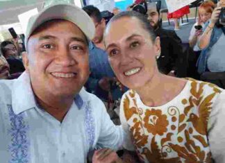 Nos une el Maíz, afirma Nino Morales; al recibir a la Presidenta Claudia Sheinbaum en su visita a la entidad
