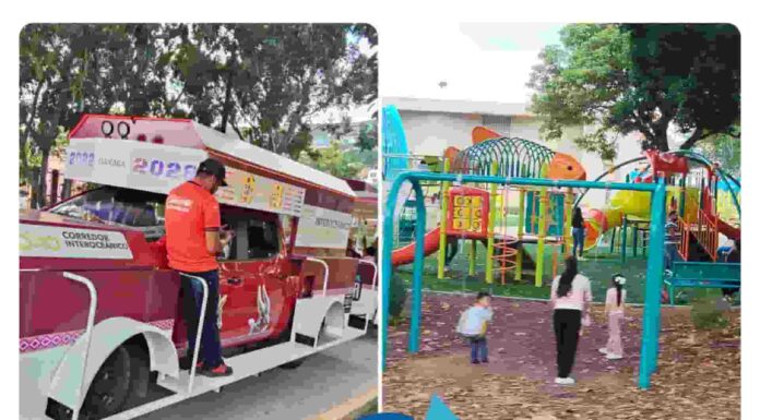 Un domingo en el Parque Primavera Oaxaqueña: familias que hacen suyo el espacio