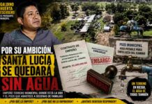 ¿GALDINO HUERTA “EMPEÑÓ” EL AGUA DE SANTA LUCÍA POR 5 MDP?